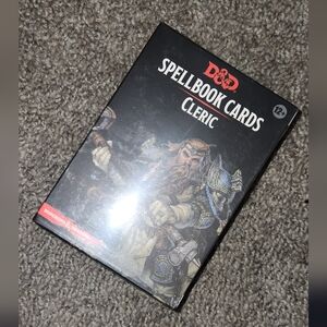 Dungeons & Dragons Spellbook Cards Cleric
